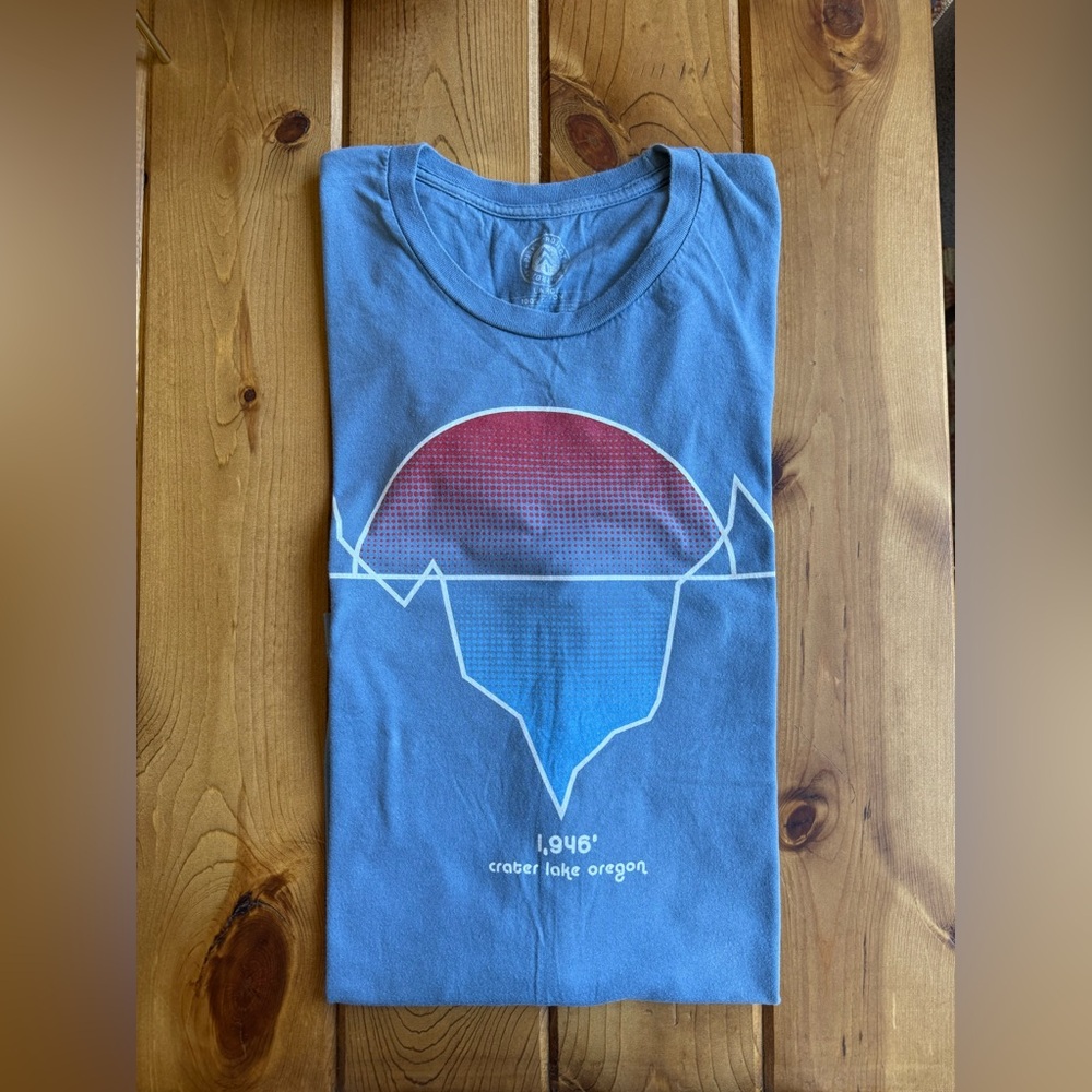 Parks Project Blue and Red Graphic Tee - Picture 3 of 3